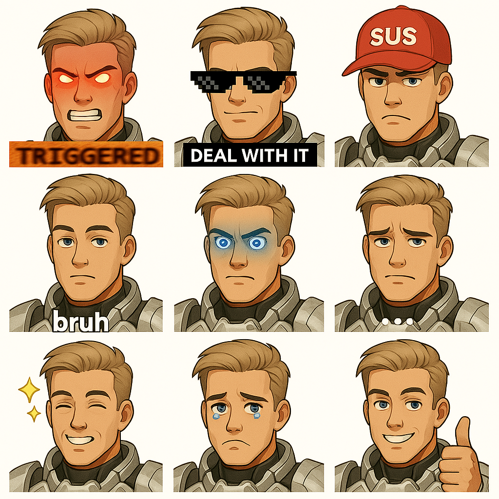 Thomas Emojis Set 2