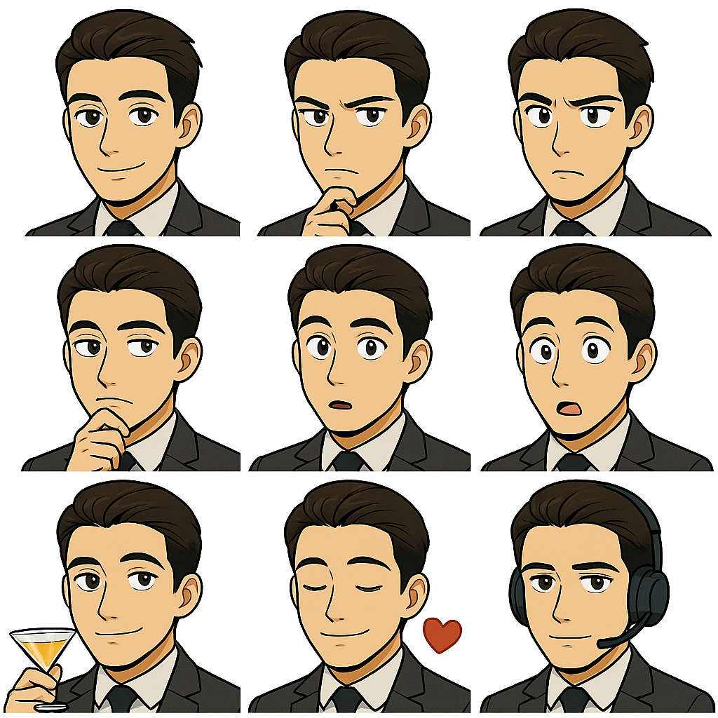 Diego Emojis Set 1