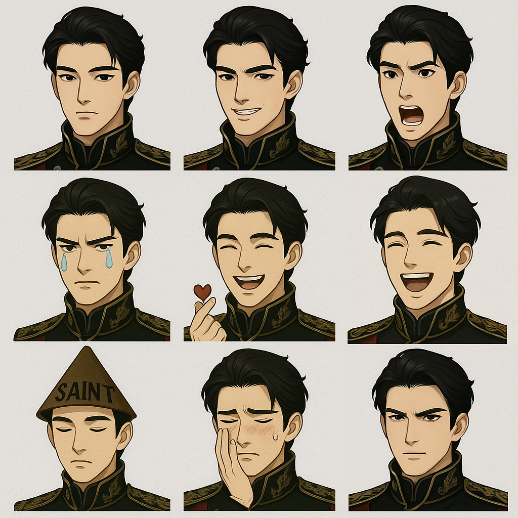 Joon-Seok Emojis Set 1