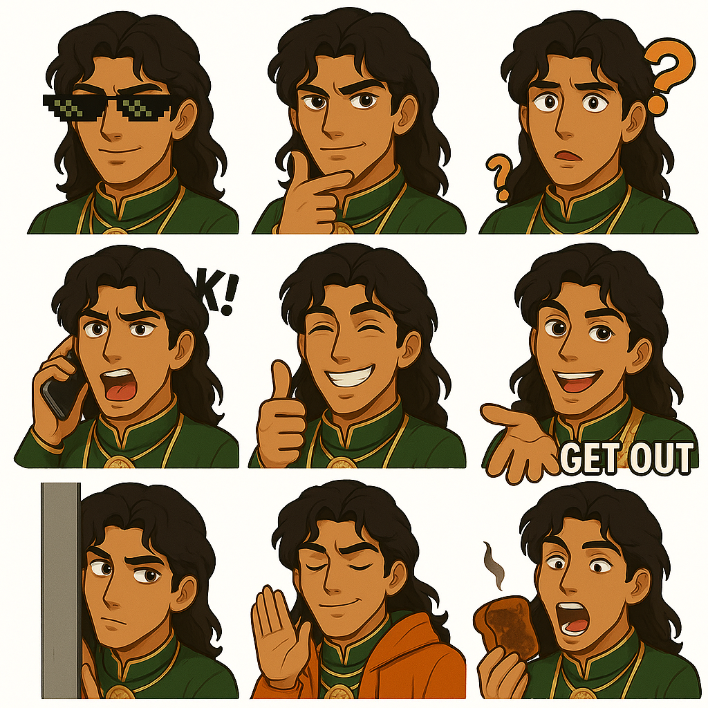 Laurent Emojis Set 2
