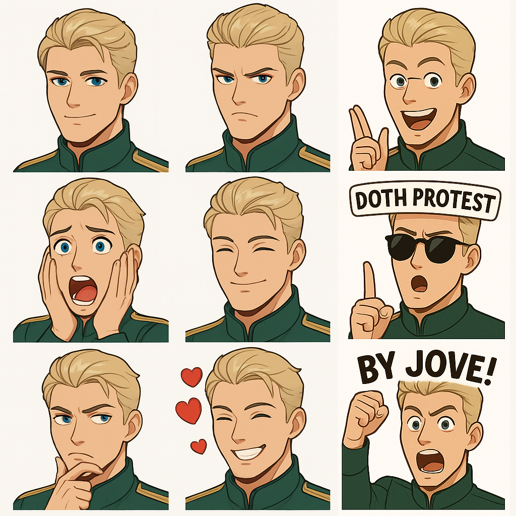 Wilhelm Emojis Set 1