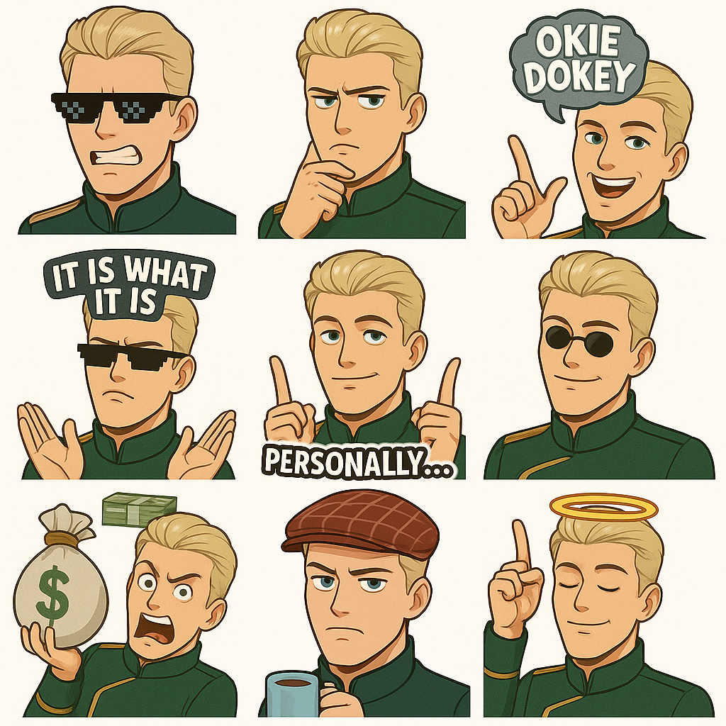 Wilhelm Emojis Set 2