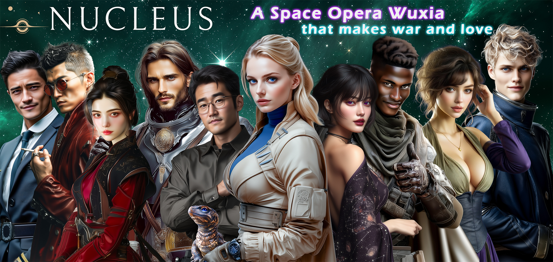 Nucleus - A Space Opera Wuxia about human connections